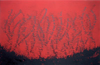 calligraphie en palimpseste